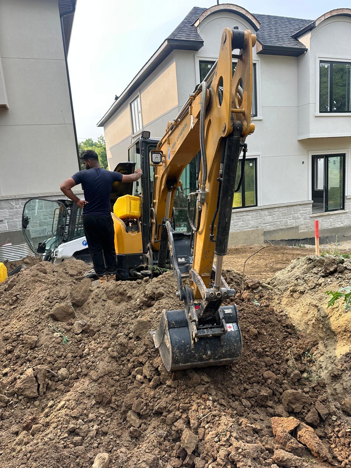 Residential Foundation Dig